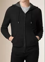 cheap giacca burberry hiver felpa con cappuccio cintura noir